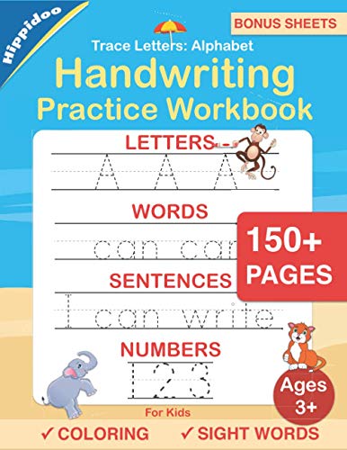 Learning With Fun : Alphabet Handwriting Practice workbook for kids:  Preschool writing Workbook with Sight words for Pre K, Kindergarten and  Kids Ages 3-5 - Kindle edition by Dutta, Bidesh. Children Kindle